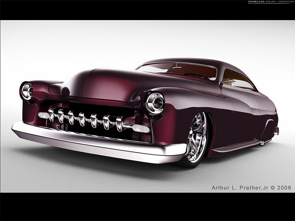 1949 Mercury Coupe Custom by EquiNOX in 3D Car Gallery || Rating: 4.33
