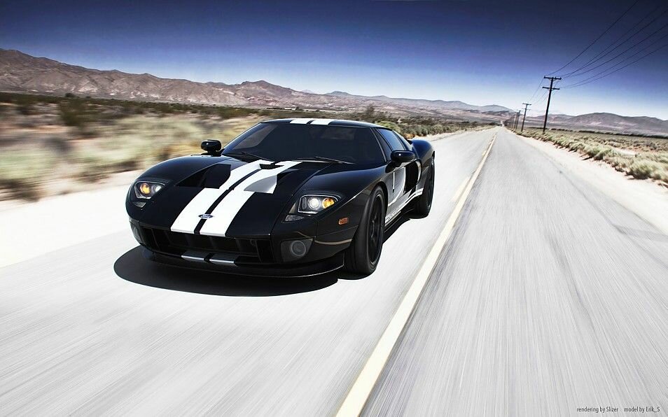 Ford GT Desert by SliZer in CG Cars Choice Gallery || Rating: 5.00