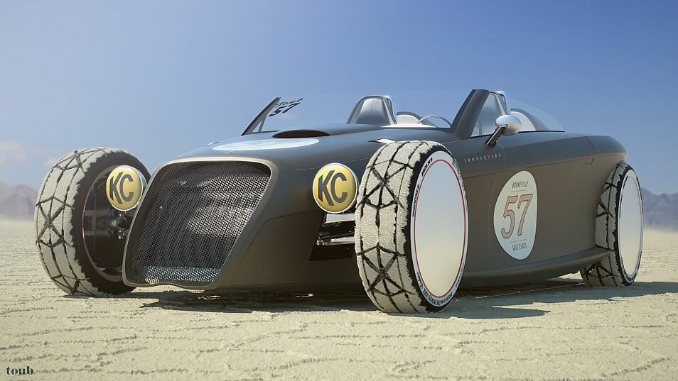 Modern Salt Flats Hot Rod by toub in 3D Car Gallery || Rating: 4.60
